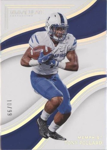 2023 Panini Immaculate Collection Collegiate Tony Pollard #43