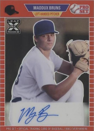 2021 Leaf Pro Set Metal - Maddux Bruns #PA-MB1