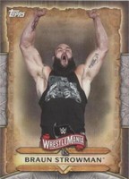 2020 Topps WWE Road to Wrestlemania - Braun Strowman #WM-13