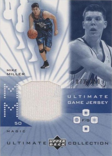 2001-02 Upper Deck Ultimate Collection - Mike Miller #MM