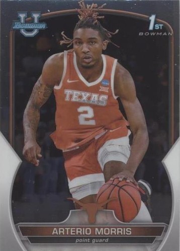 2022-23 Bowman University Chrome - Arterio Morris #45