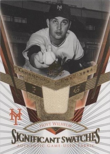 2004 SP Legendary Cuts - Hoyt Wilhelm #SS-HW