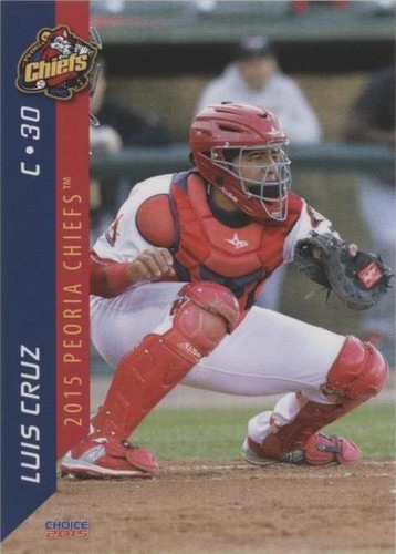 2015 Choice Peoria Chiefs - Luis Cruz #07
