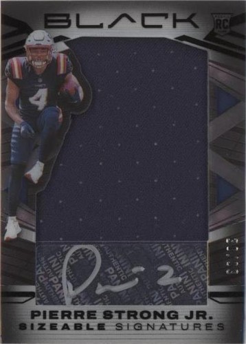 2022 Panini Black Pierre Strong Jr. #SSR-PST