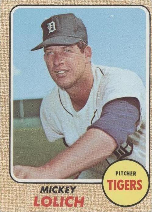 1968 Topps - Mickey Lolich #414