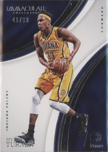 2016-17 Panini Immaculate Collection - Myles Turner #74
