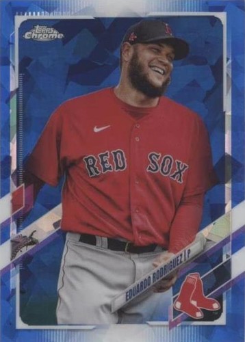 2021 Topps Chrome Sapphire Edition - Eduardo Rodriguez #182