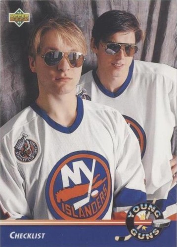 1992-93 Upper Deck - Darius Kasparaitis Vladimir Malakhov #554