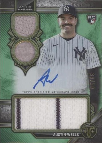 2024 Topps Triple Threads - Austin Wells #RAR-AW