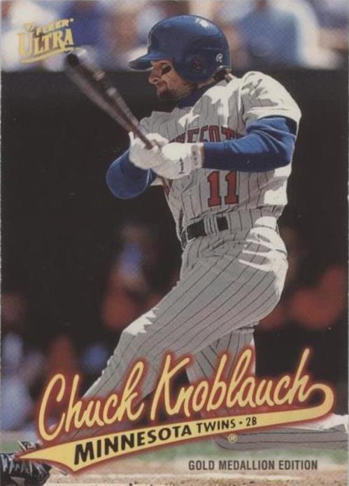 Fleer Ultra 1997 - Chuck Knoblauch #G87