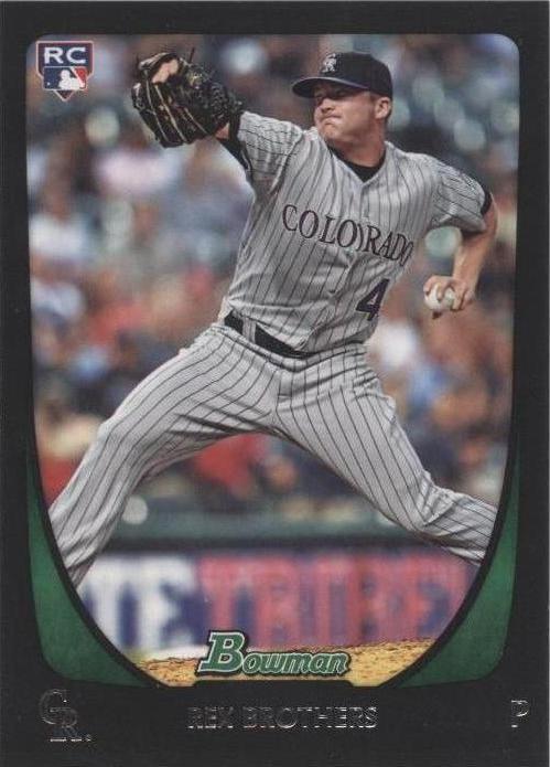 2011 Bowman Draft Picks & Prospects - Rex Brothers #9