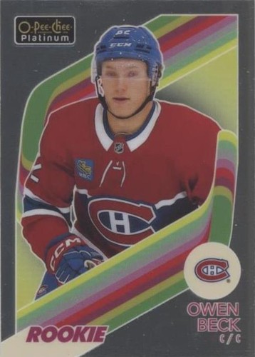 2023-24 O-Pee-Chee Platinum - Owen Beck #R-67