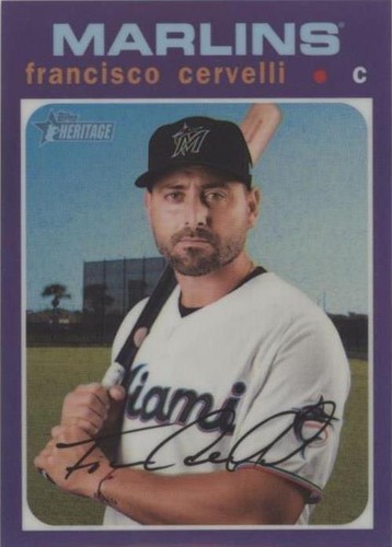 2020 Topps Heritage High Number - Francisco Cervelli #THC-532