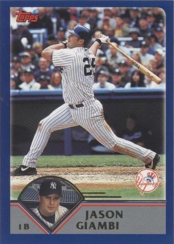 2003 Topps - Jason Giambi #30