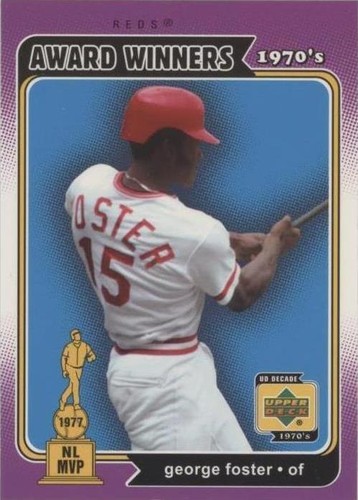 2001 Upper Deck Decade 1970's - George Foster #162