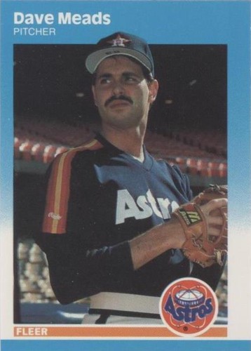 1987 Fleer Update - Dave Meads #U-79