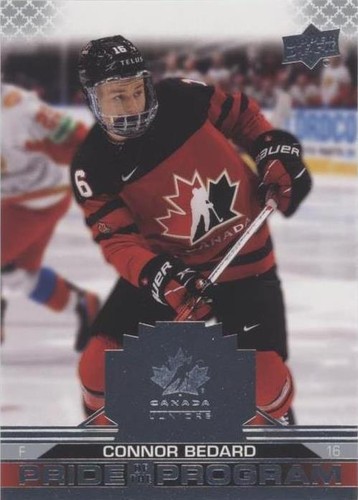 2022 Upper Deck Team Canada Juniors - Connor Bedard #78