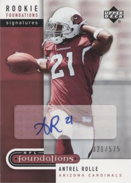 2005 Upper Deck NFL Foundations Antrel Rolle #240