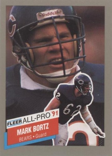 1991 Fleer Mark Bortz #4