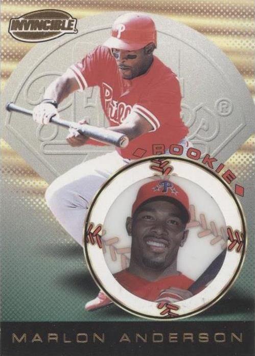 1999 Pacific Invincible - Marlon Anderson #110