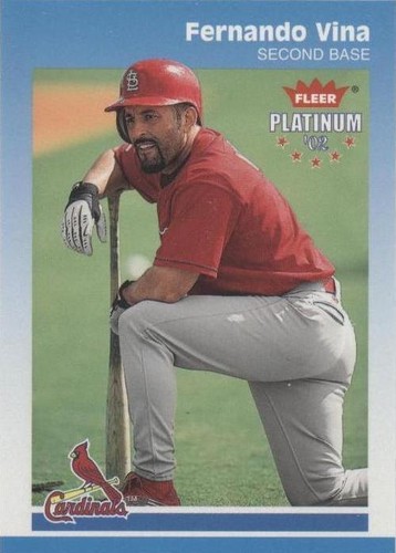 2002 Fleer Platinum - Fernando Vina #200