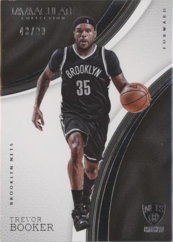 2016-17 Panini Immaculate Collection - Trevor Booker #96