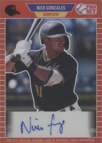 2021 Leaf Pro Set Metal - Nick Gonzales #PA-NG2