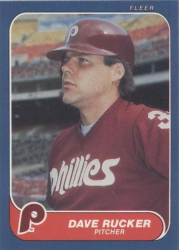 1986 Fleer - Dave Rucker #447