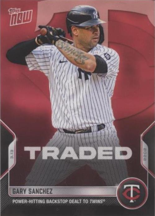 2022 Topps Now - Gary Sanchez #ST-1