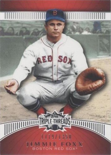 2010 Topps Triple Threads - Jimmie Foxx #63