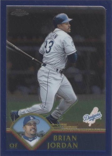 2003 Topps Chrome - Brian Jordan #108