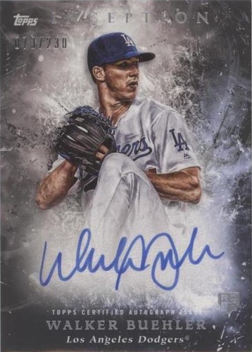 2018 Topps Inception - Walker Buehler #RES-WB