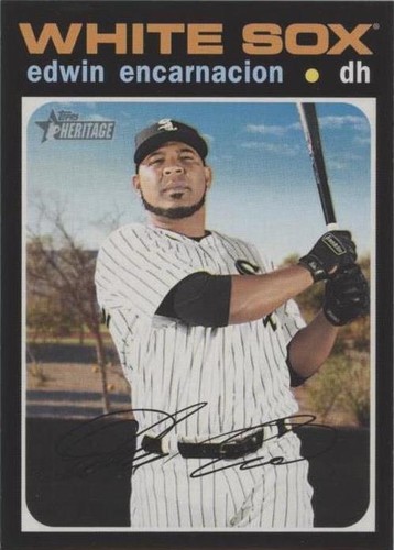 2020 Topps Heritage High Number - Edwin Encarnacion #587