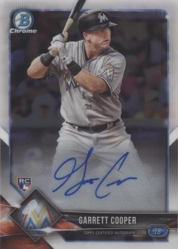 2018 Bowman Chrome - Garrett Cooper #BCRA-GC