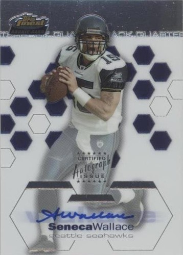 2003 Topps Finest Seneca Wallace #124