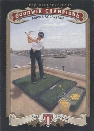 2012 Upper Deck Goodwin Champions - Annika Sörenstam #66