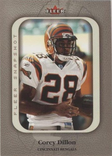 2003 Fleer Snapshot Corey Dillon #59