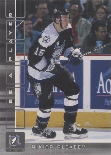 2001-02 In the Game Be A Player Memorabilia - Nikita Alexeev #375