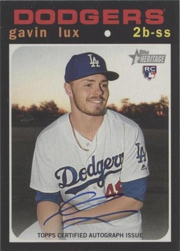 2020 Topps Heritage - Gavin Lux #ROA-GL