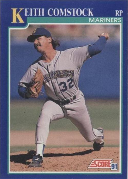 1991 Score - Keith Comstock #502