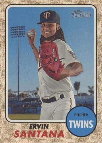 2017 Topps Heritage - Ervin Santana #337