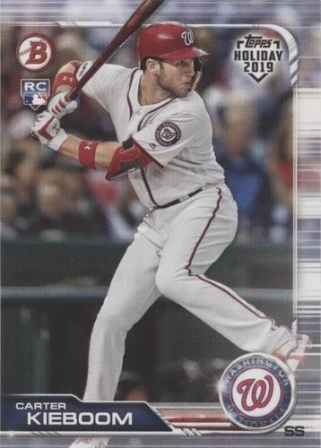 2019 Topps Holiday Bowman - Carter Kieboom #TH-CK