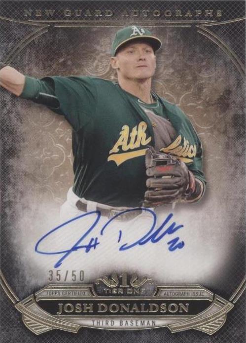 2015 Topps Tier One - Josh Donaldson #NGA-JDN