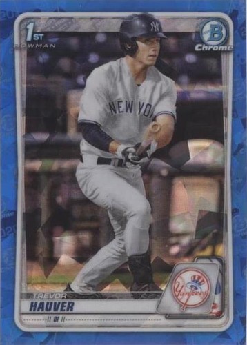 2020 Bowman Chrome Draft Sapphire Edition - Trevor Hauver #BD-113