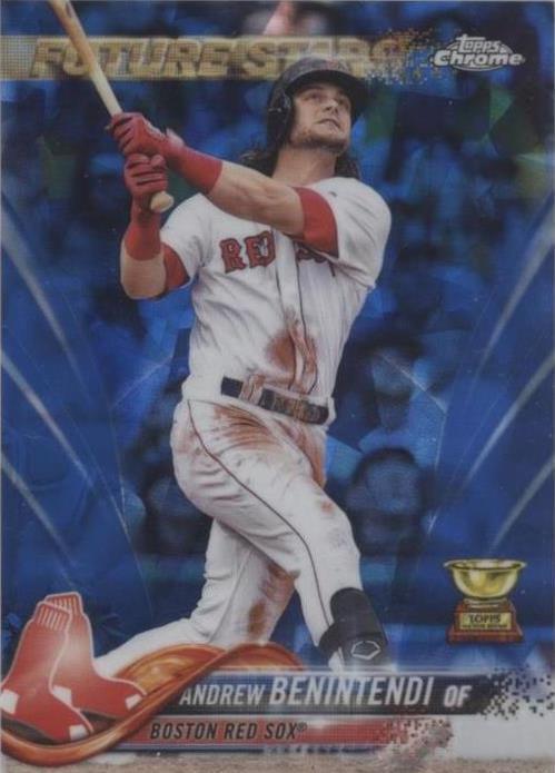2018 Topps Chrome Sapphire Edition - Andrew Benintendi #556