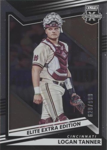 2022 Panini Elite Extra Edition - Logan Tanner #55