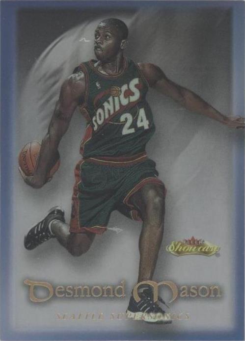 2000-01 Fleer Showcase - Desmond Mason #107