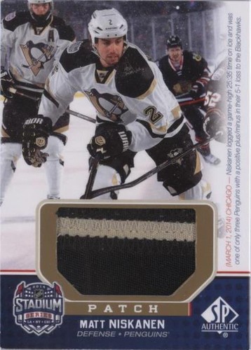 2014-15 SP Game Used - Matt Niskanen #SS-MN
