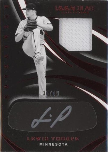 2020 Panini Immaculate Collection - Lewis Thorpe #MC-LT