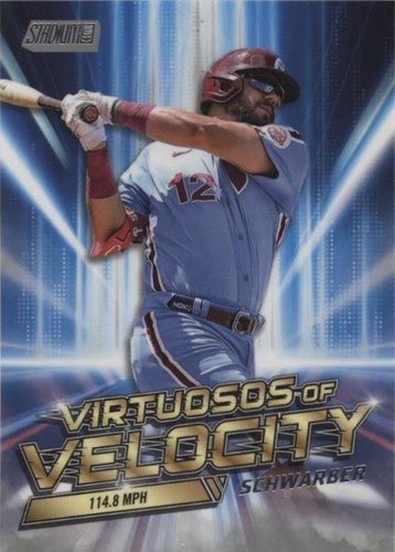 2023 Topps Stadium Club - Kyle Schwarber #VV-15